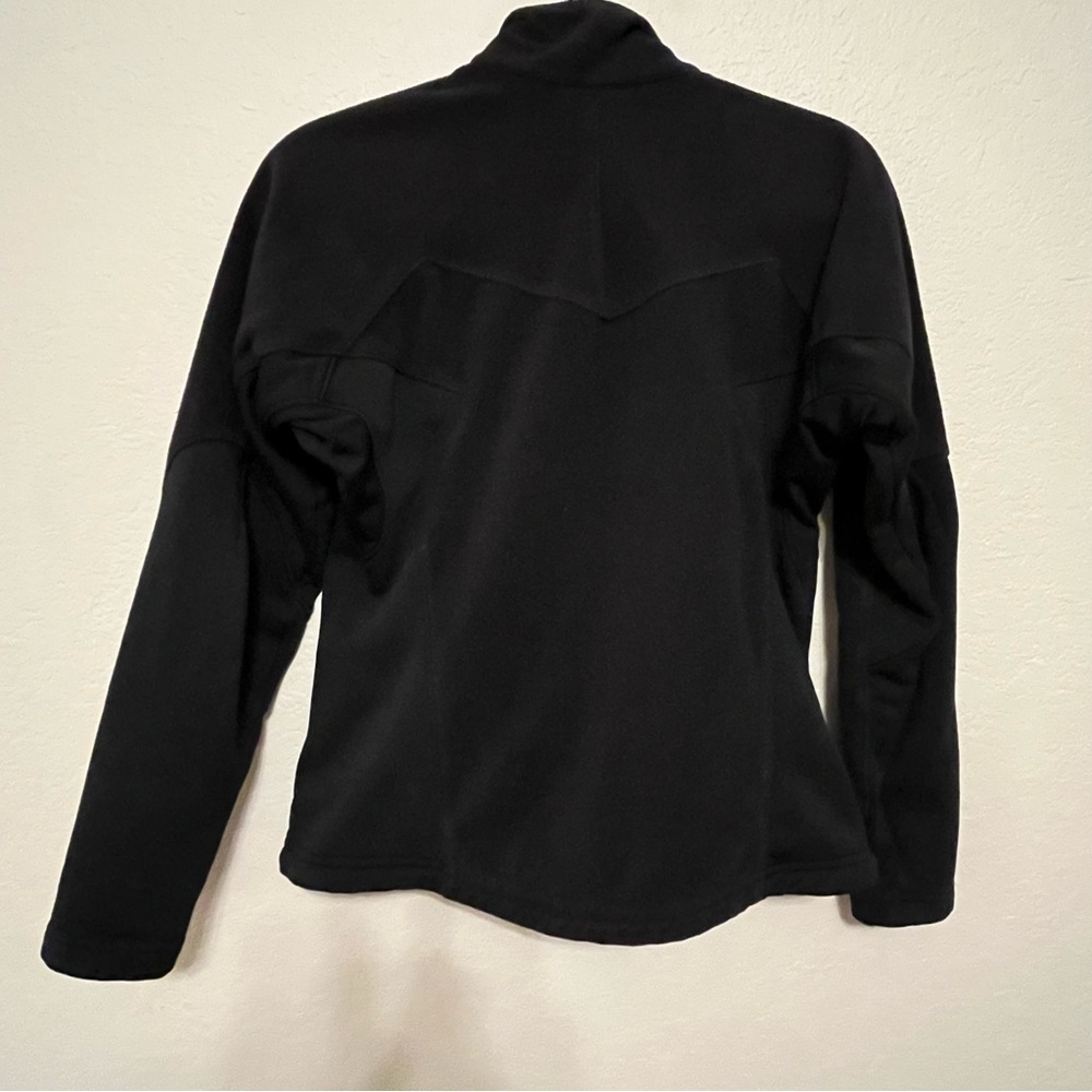 REI Polartec Black Fleece Zip Up Jacket Women's Size Small - Picture 7 of 12